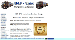 Desktop Screenshot of bp-sped.de